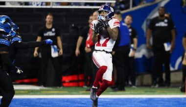 Heroes, zeros from Giants’ loss to Lions: Wan’Dale Robinson has big day