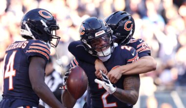 Chicago Bears Statistical Pace for Week 12