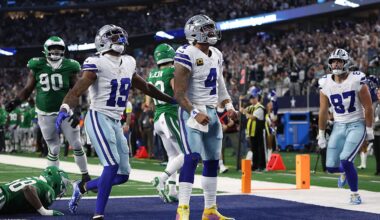 Dallas Cowboys erase 21-point deficit to stun Eagles