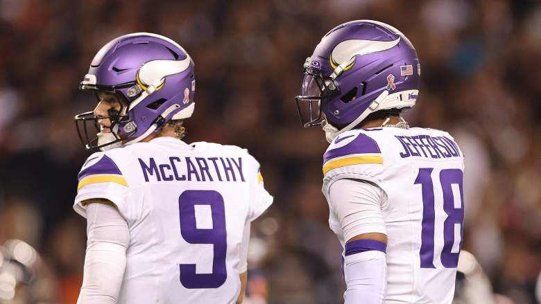 J.J. McCarthy Justin Jefferson Minnesota Vikings