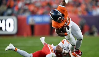 Could Broncos bring in more RB help in J.K. Dobbins' absence?