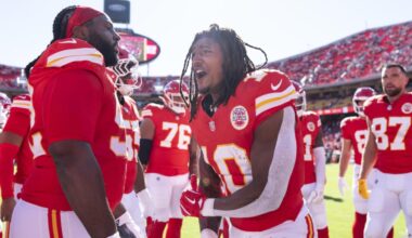Isiah Pacheco injury update: Chiefs RB aims to return vs. Cowboys on Thanksgiving