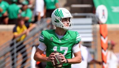 Coach Eric Morris leaving No. 21 North Texas, but what will QB Drew Mestemaker do?