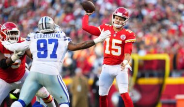 Chiefs Star Patrick Mahomes Readies To Face Hometown Cowboys In Texas