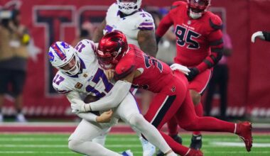 Bills QB Josh Allen experiencing overall soreness as he returns to practice after 8-sack outing