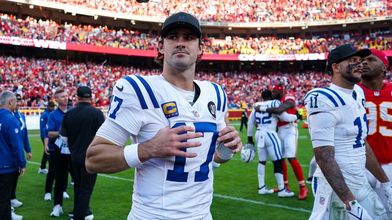 Colts QB Daniel Jones ready to face Texans in key division game