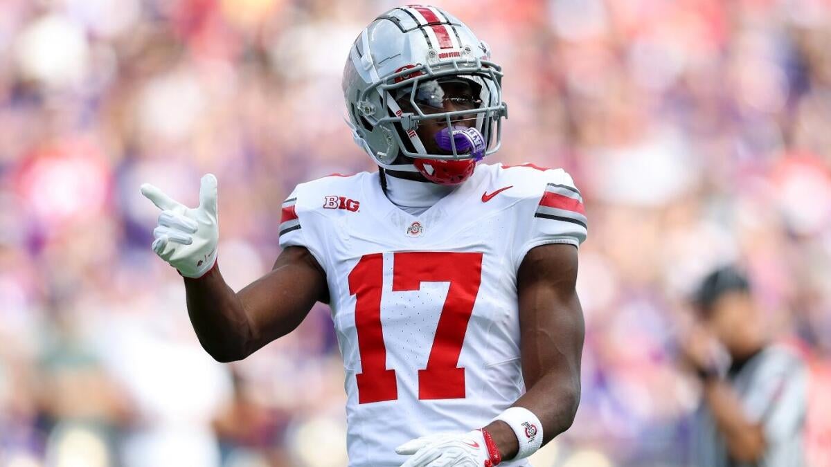 Carnell Tate NFL Draft profile: Ohio State WR climbs toward top-10 pick in 2026