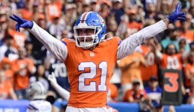 NFL Insider Shares Wild Stat on Denver Broncos CB Riley Moss