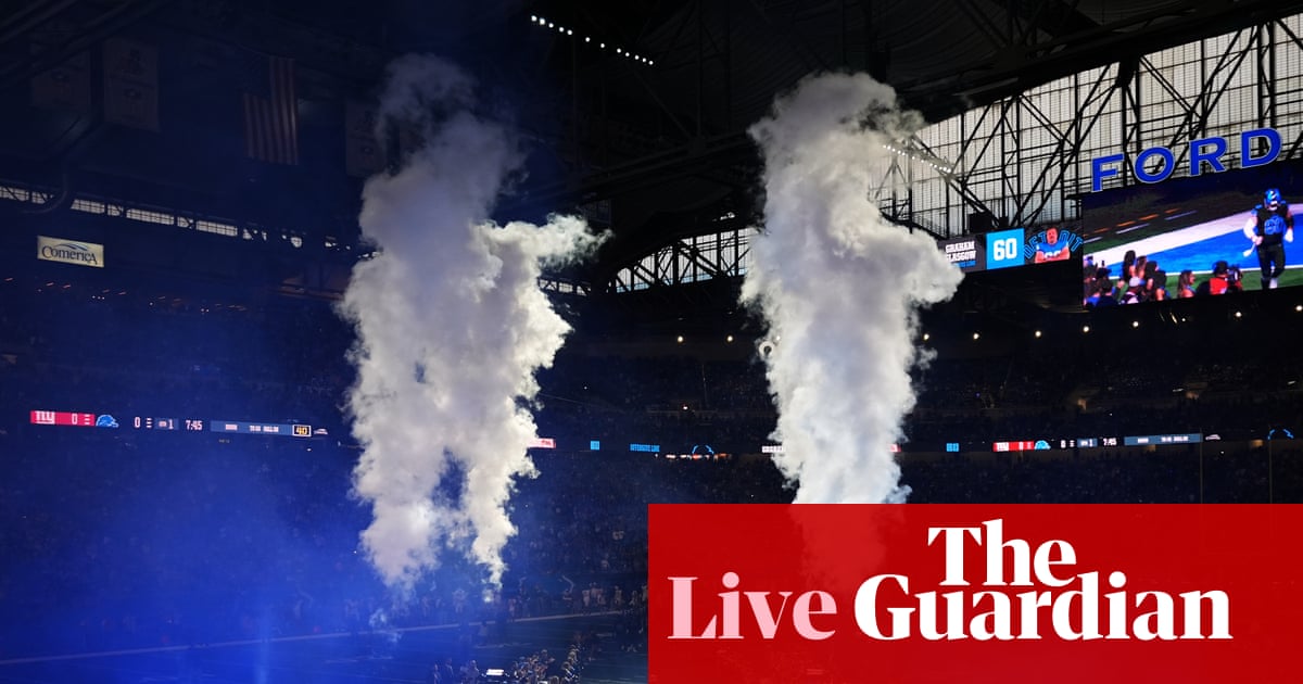 NFL on Thanksgiving: Lions v Packers updates before Cowboys v Chiefs – live | NFL
