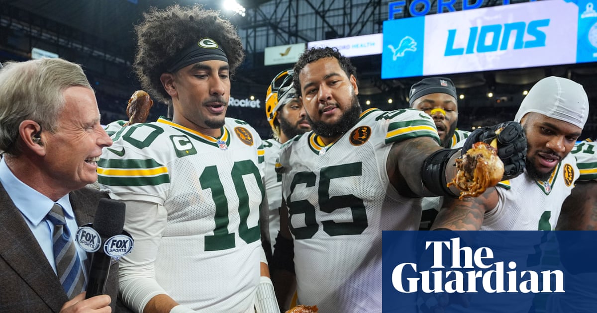 Packers top fading Lions as Jordan Love throws four TDs in Thanksgiving clash | NFL