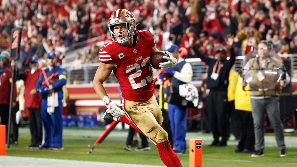 Christian McCaffrey among top anytime touchdown scorer bets for 49ers vs. Browns