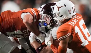 Texas A&M's perfect season spoiled by rival Texas, but playoffs await for the Aggies