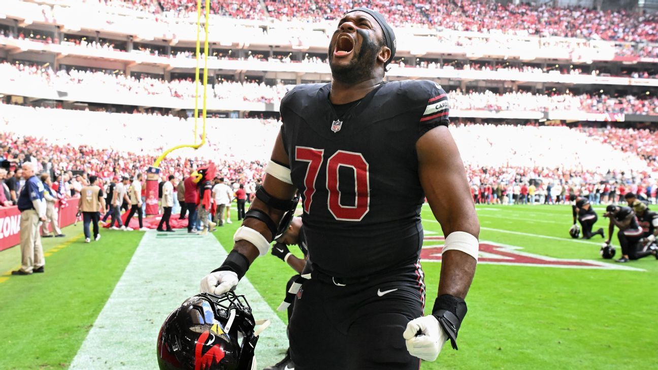 Cardinals OT Paris Johnson Jr. plays big, dreams bigger