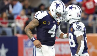 Dallas Cowboys big 3 of Dak Prescott, George Pickens and CeeDee Lamb get it done