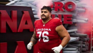 Arizona Cardinals offensive line Kyler Murray Will Hernandez