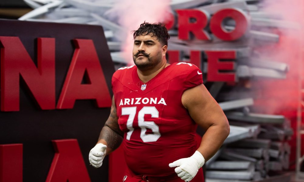 Arizona Cardinals offensive line Kyler Murray Will Hernandez