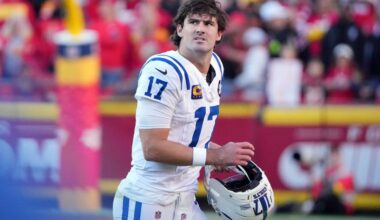 Colts QB Daniel Jones limited with fibula injury | WTVB | 1590 AM · 95.5 FM