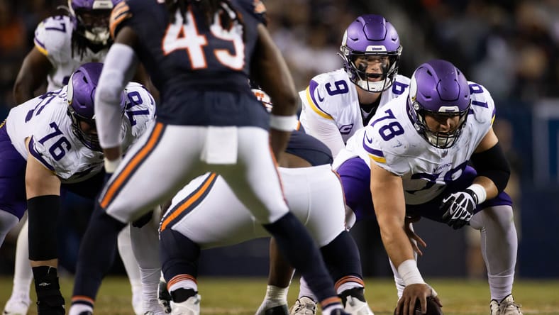 JJ McCarthy, Ryan Kelly - Minnesota Vikings