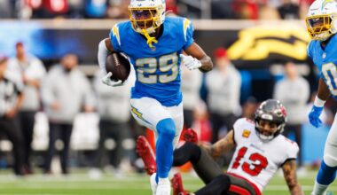 Los Angeles Chargers injury updates, inactive list vs. Jackonville Jaguars in NFL Week 11
