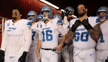 Detroit Lions vs. Washington Commanders injury updates, inactives Week 10