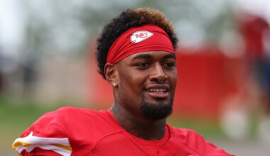 Chiefs’ Josh Simmons is thankful for the team’s support during absence
