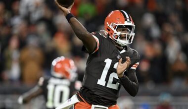 Las Vegas an appropriate setting for Browns QB Shedeur Sanders to make first career start