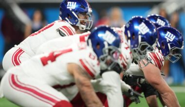 How Giants offensive line has defied expectations in tailspin