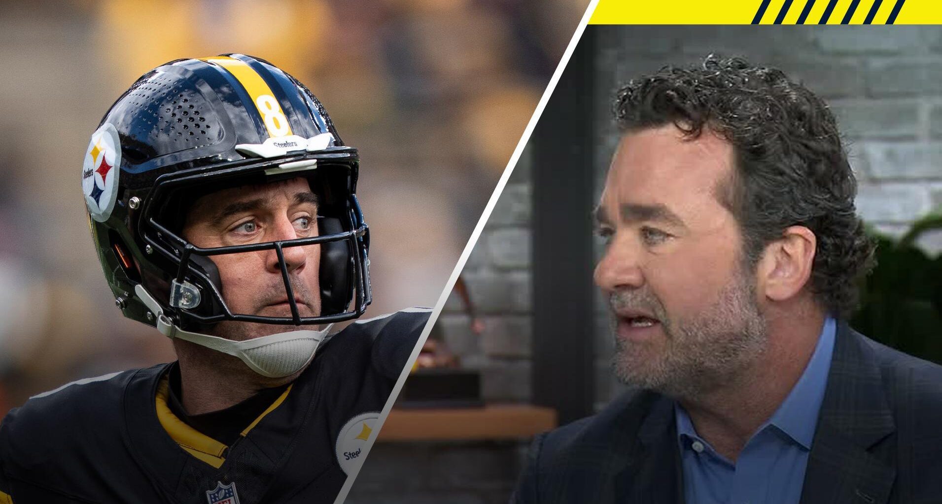 Steelers visit Bears with Aaron Rodgers' status uncertain because of wrist injury