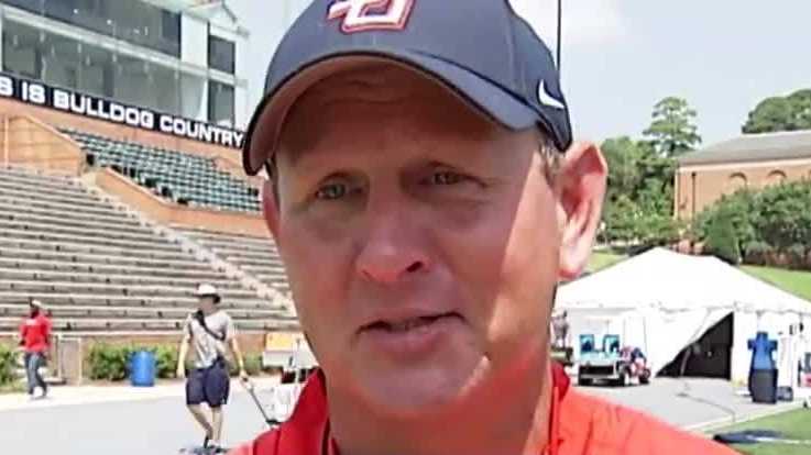 Samford's head football coach fired; interim coach will be announced later