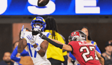 Davante Adams of the Los Angeles Rams.