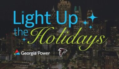 Georgia Power, Atlanta Falcons team up for Light Up the Holidays contest