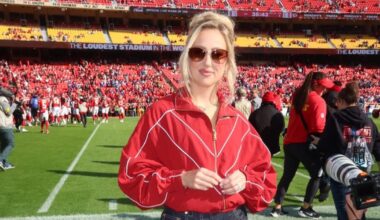 Brittany Mahomes, Kids at Patrick Mahomes’ NFL Game 