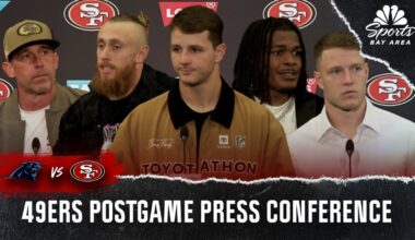 Kyle Shanahan, Brock Purdy, 49ers react to win vs. Panthers – NBC Sports Bay Area & California