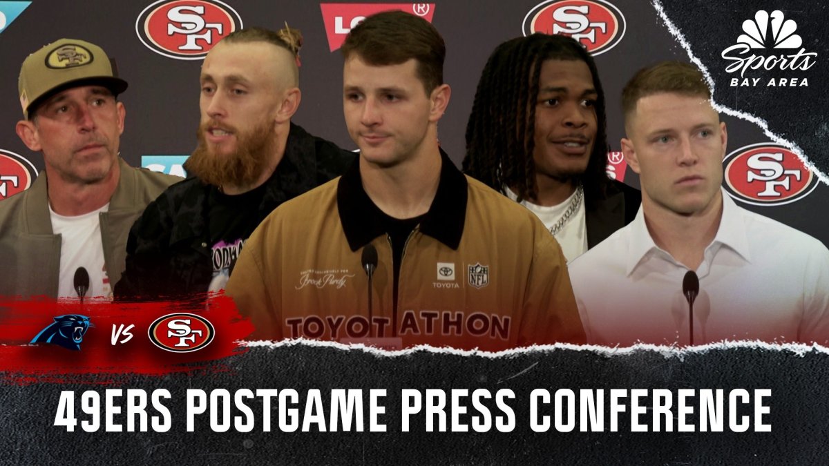 Kyle Shanahan, Brock Purdy, 49ers react to win vs. Panthers – NBC Sports Bay Area & California