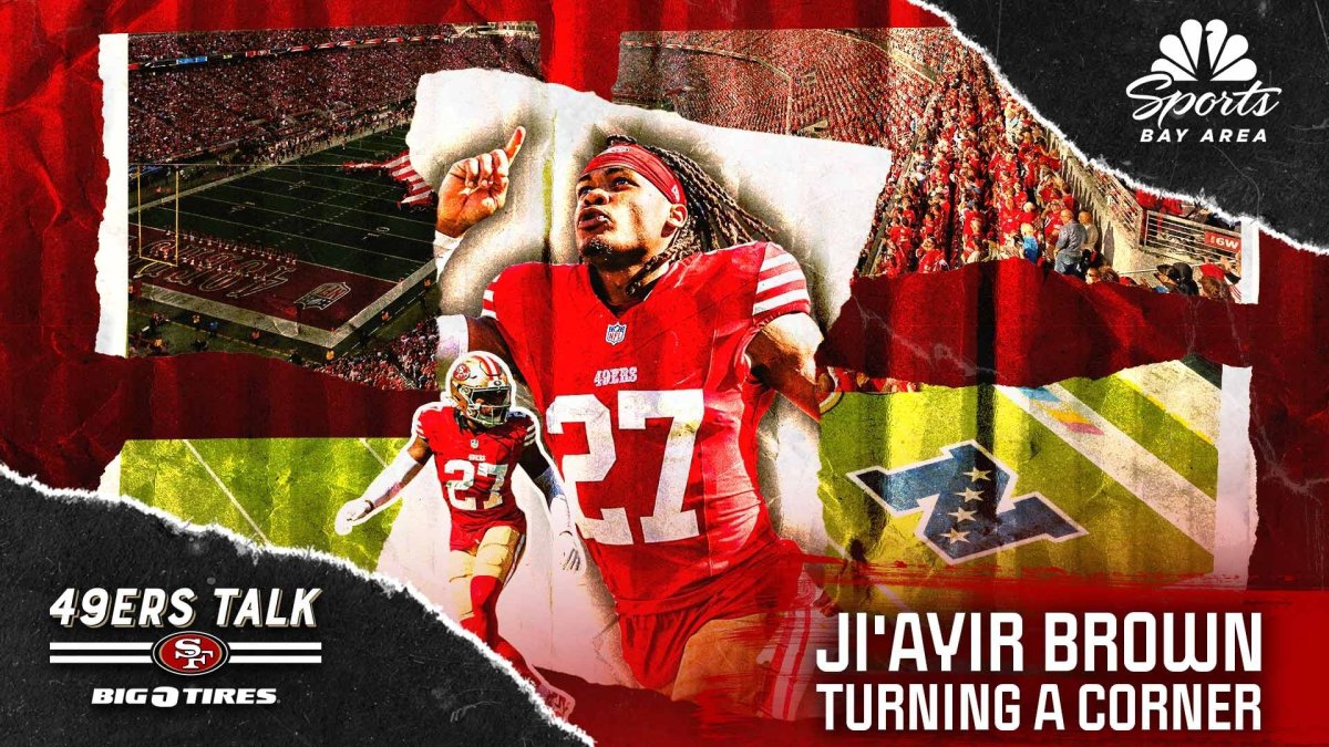 Ji’Ayir Brown turning corner with two-interception performance – NBC Sports Bay Area & California