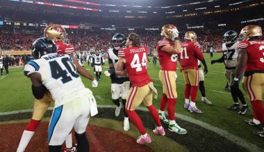 Panthers safety Tre'von Moehrig suspended 1 game for punching 49ers' Jauan Jennings