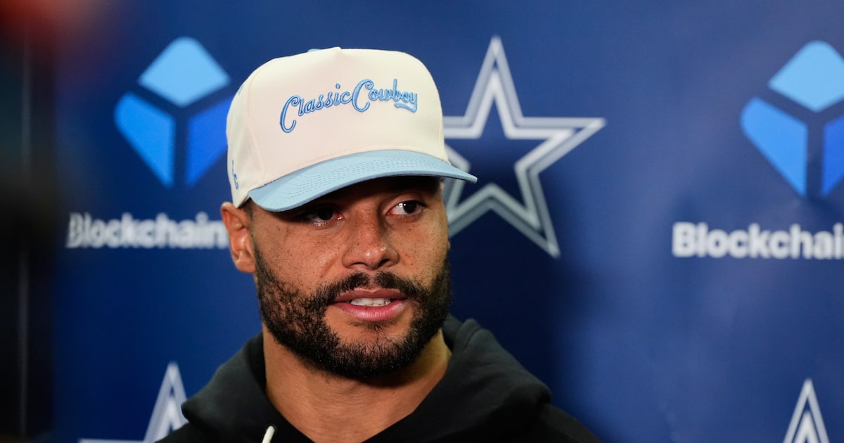 Dak Prescott one of seven Cowboys limited at practice on Wednesday