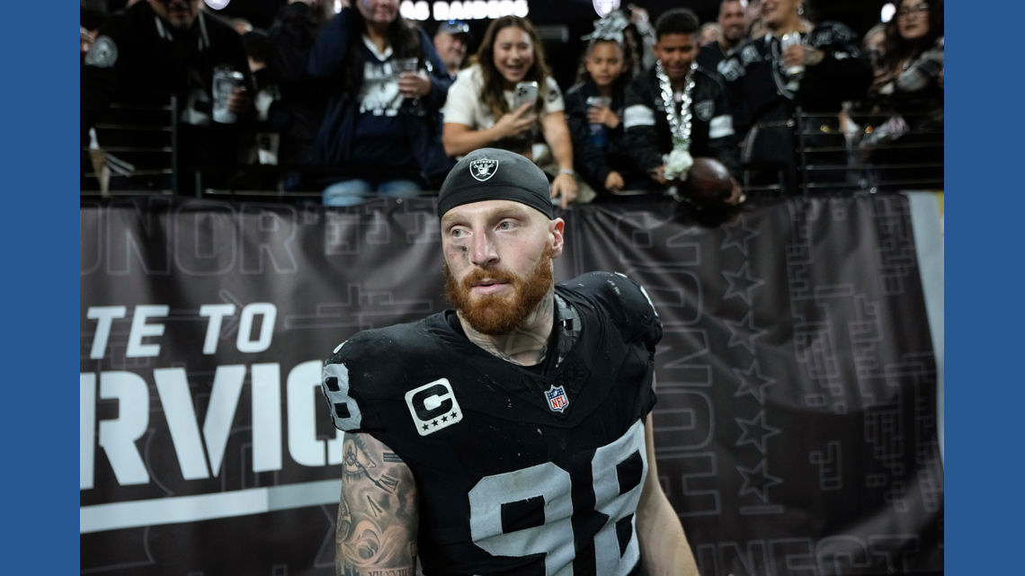 Raiders' Maxx Crosby returns to full practice after knee issue