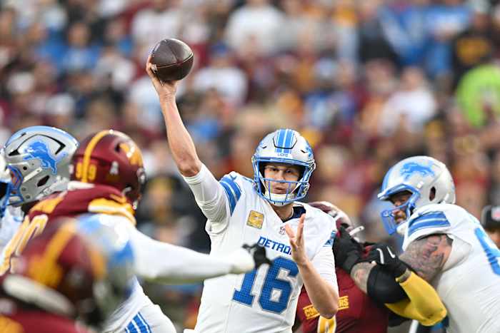 Where Detroit Lions stand in playoff race midway through season