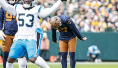 After three misses in last two games, Brandon McManus now finds himself in a ‘competitive situation’ against Lucas Havrisik for Packers' kicking job | Top Stories