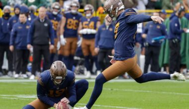 Rich Bisaccia declares Packers’ kicking competition over, says he expects Brandon McManus to ‘get his groove back’ | Top Stories