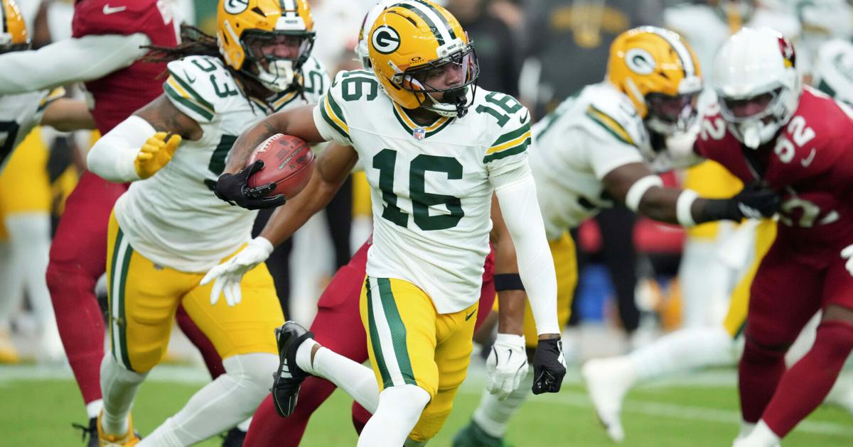With three receivers listed as questionable on injury report, Packers may have to call upon do-it-all Bo Melton to fill in | Top Stories