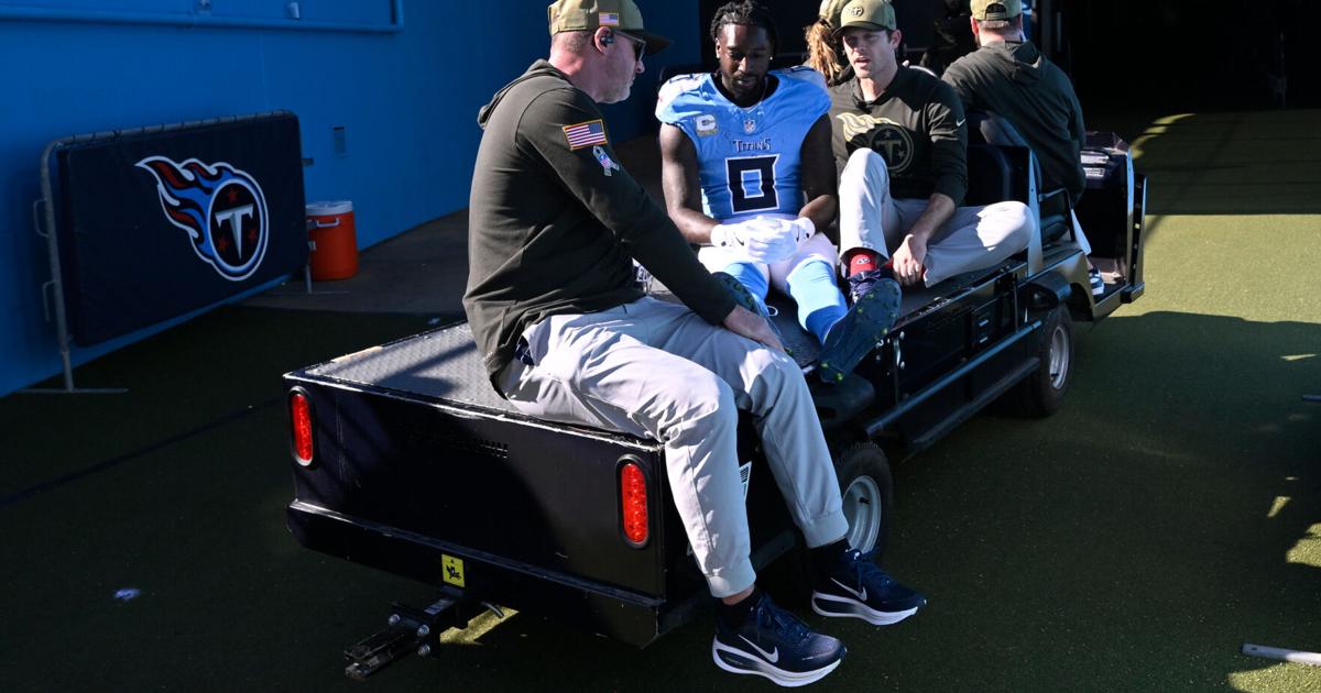 Tennessee Titans place Calvin Ridley on injured reserve with broken leg | National Sports