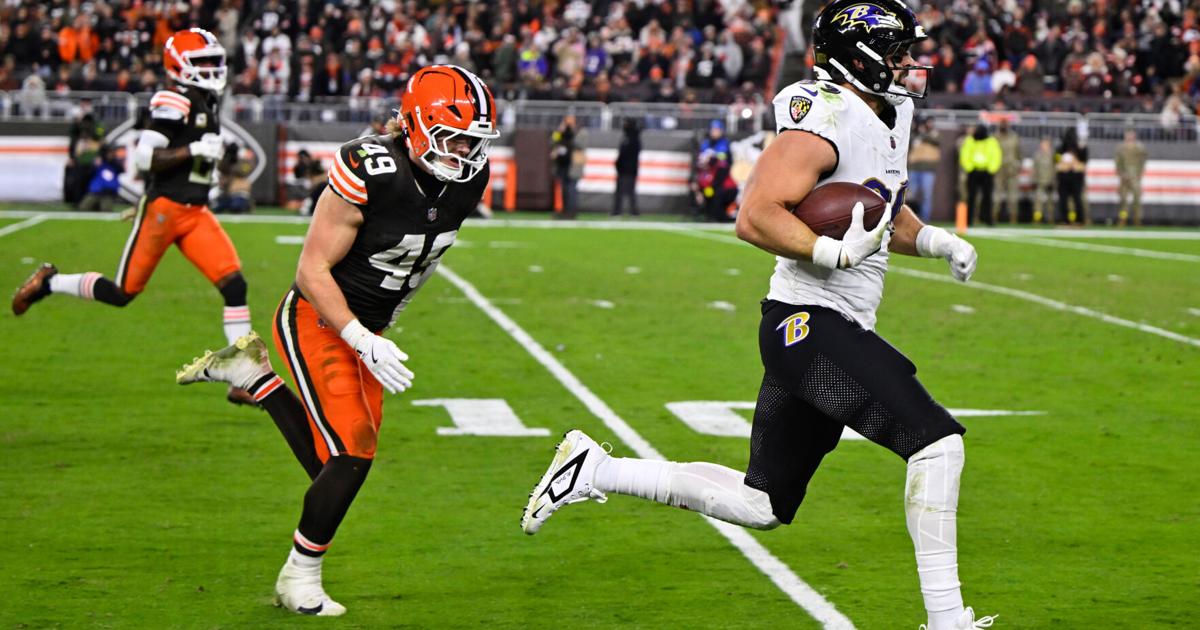 Ravens came up with a creative solution in short yardage. That was the difference against Browns | NFL