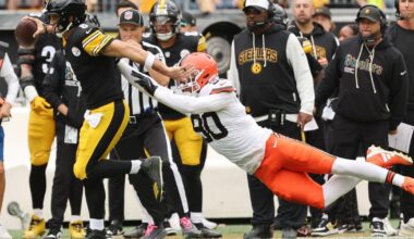 Steelers tight-lipped about extent of Aaron Rodgers' injury, but Mason Rudolph ready if called upon |