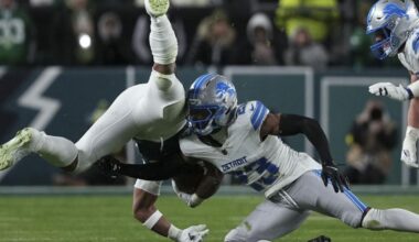 Dubious call seals Eagles' win over Lions and shakes up the NFC playoff race | NFL