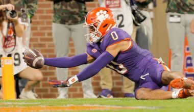 Clemson WR Antonio Williams will not return for senior year