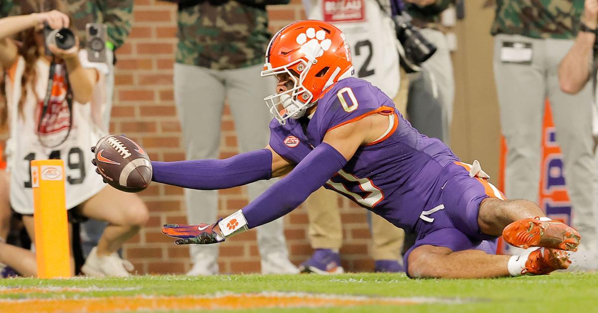 Clemson WR Antonio Williams will not return for senior year