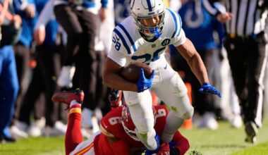 Colts go away from Taylor late, blow 11-point lead in 23-20 overtime loss to Chiefs | NFL