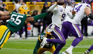 McCarthy still in concussion protocol, limited in practice for Vikings with status for week unclear | NFL